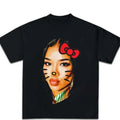 Jhene Kitty Big Face Rap Hip Hop Teestyle{N002}2 T-Shirts