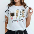 Jingle Nurse Funny Nurse Shirt Nurse Xmass Doctor Shirt T-Shirts