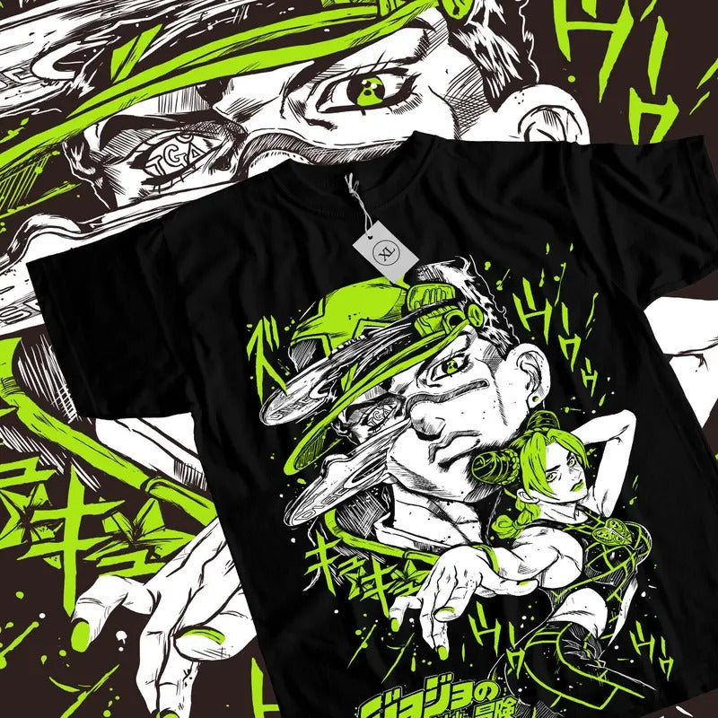JoJo'S Bizarre S 4XL Adventure JoJo Anime Manga Jolyne Jotaro T-Shirts