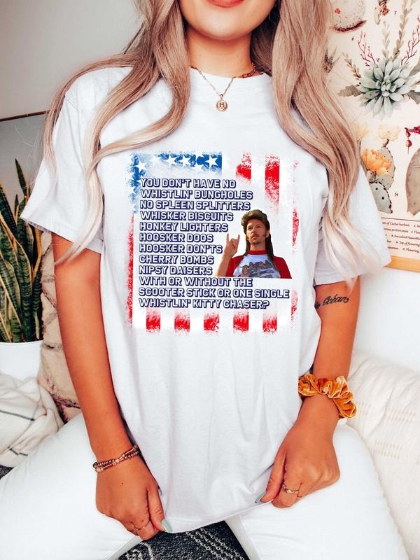 Joe Dirt 4th July Shirt Joe Dirt Merica 4th July Shirt Independence Day T-Shirts
