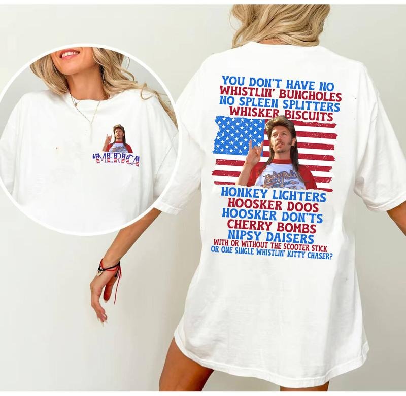 Joe Dirt 4th July Shirt Merica Joe Dirt Shirt 4th July Funny Shirt Independence Day Patriotic Shirt T-Shirts