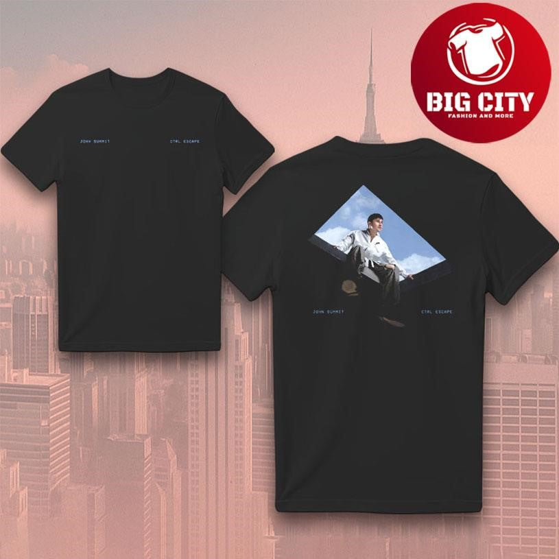 John Summit CTRL ESCAPE Album Fan Two Sided Shirt