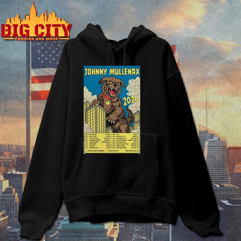 Johnny Mullenax 2026 Tour Poster Shirt