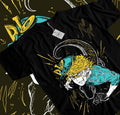 Jojo S Bizarre Diego Brando S 4XL Anime Manga S 4XL Black Shirt T-Shirts