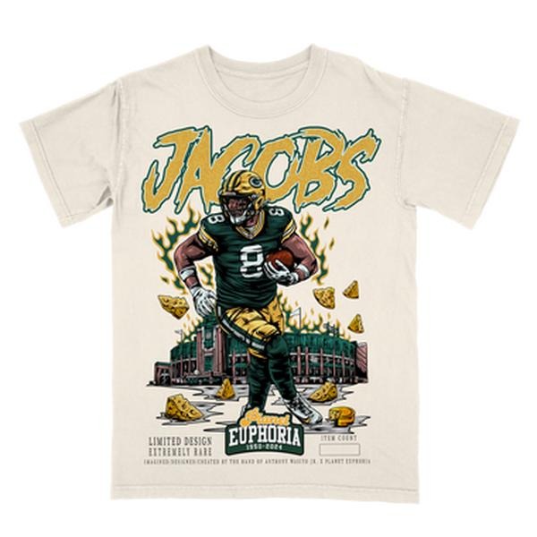 Josh Jacobs Teestyle{N002}2 T-Shirts