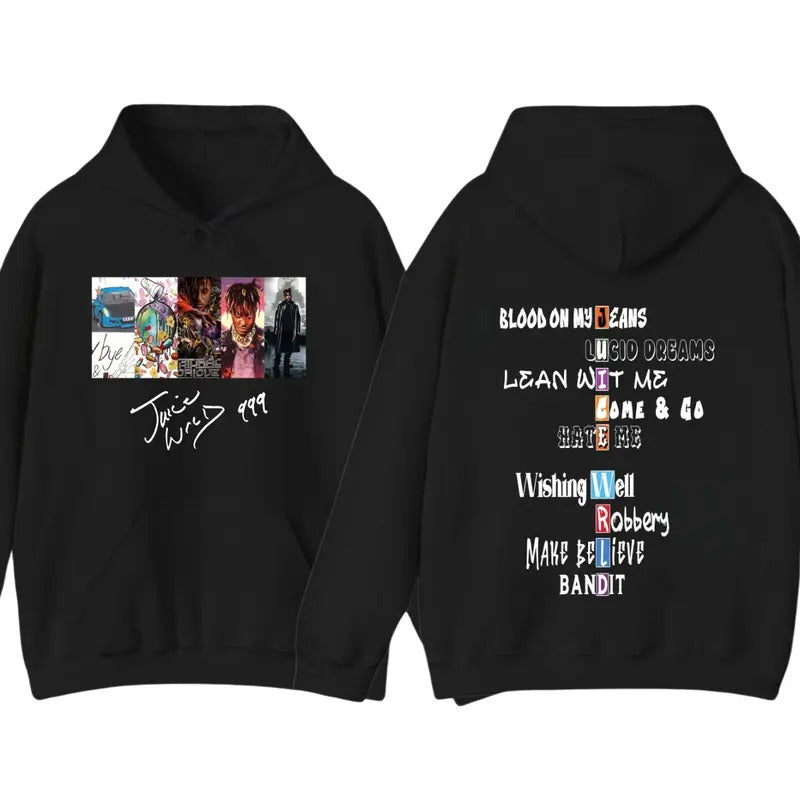 Juice WRLD Juice WRLD 999 Lucid Dreams Streetwear Hip Hop Urban Vintage _necocheatheodora Classic Cotton T-Shirts