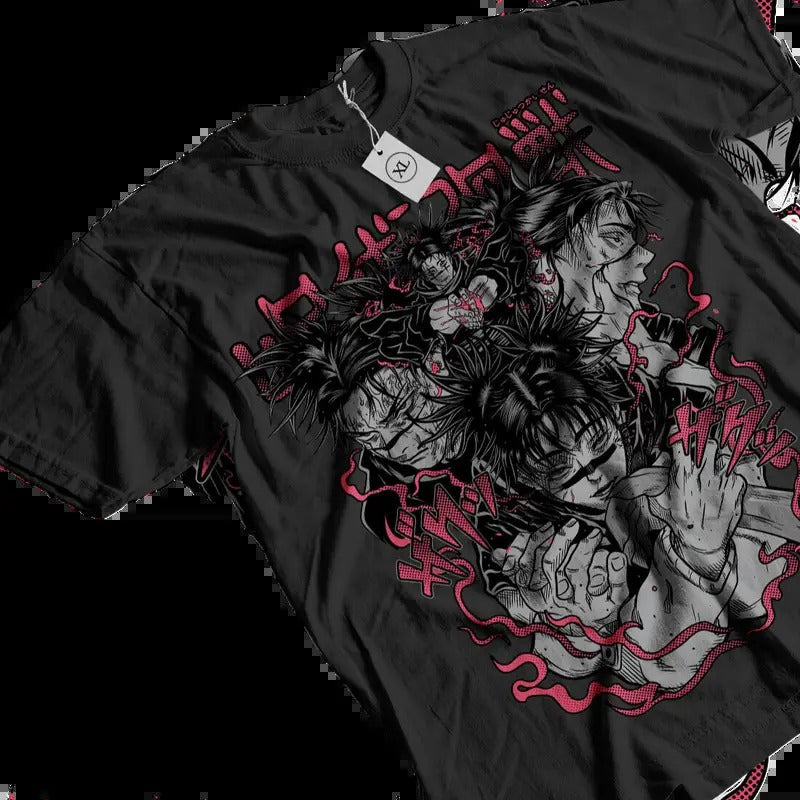Jujutsu Kaisen Choso Girl Anime Manga JJK Shirt Soft All Size T-Shirts