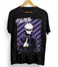 Jujutsu Kaisen Manga Anime Saturo Gojo Black Fans Top Streetwear T-Shirts
