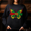 Juneteenth Butterfly Coquette Bow Juneteenth Freeish Since 1865 Shirt Black Independence Day BLM Black Power Black History Month T-Shirts
