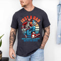 Just Dad Who Always Came Back Milk Shirt Funny Skeleton Shirt T-Shirts