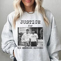 Justice Menendez Brothers Free Erik Lyle True Crime Fan Bootleg Rap Shirt Retro Long Sleeve T-Shirts
