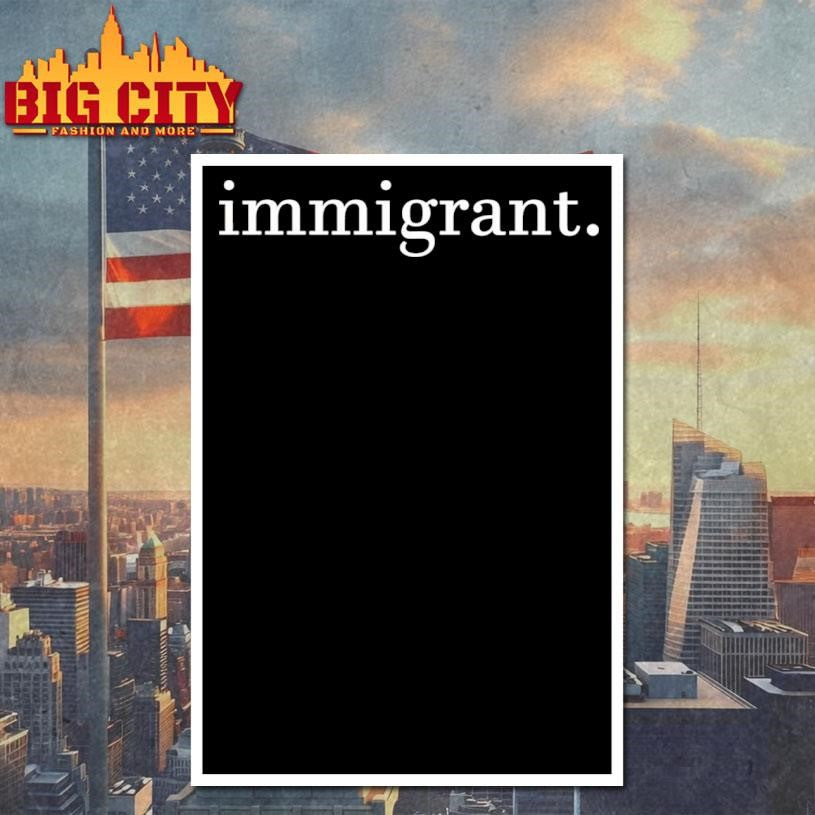 Justin Wolfers Immigrant Shirt