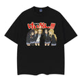 K ! "Band Group Photo" Vintage Anime 100% Cotton Original Top Streetwear Casual Menswear T-Shirts