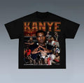 KANYE ROC Prints Vintage Rapper Shirt Hip Hop Shirt Rap Music Shirt R&B Shirt Pop Shirt Shirt Him Short Sleeve Shirt Shirt Trending Top Menswear Underwear Streetwear T-Shirts