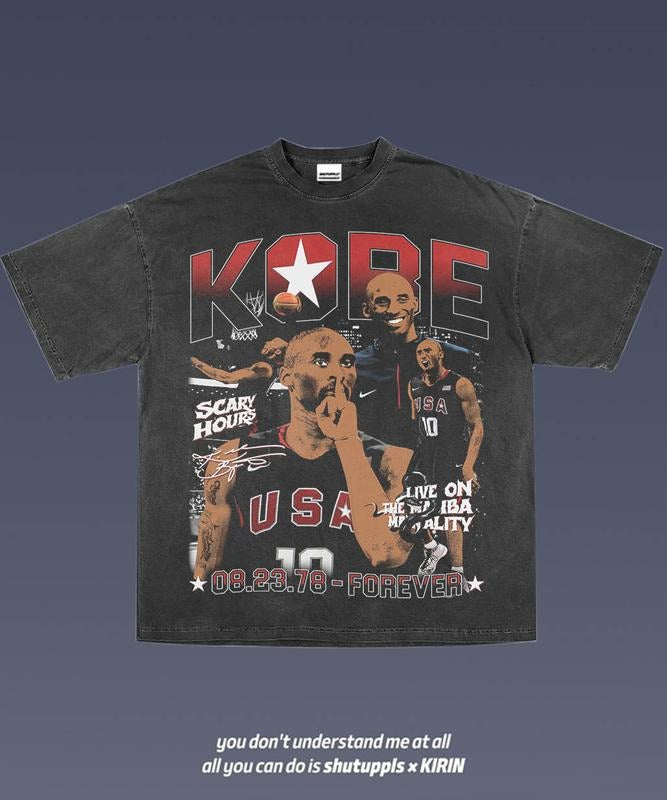 KOBE 4.44 Fan Casual T-Shirts