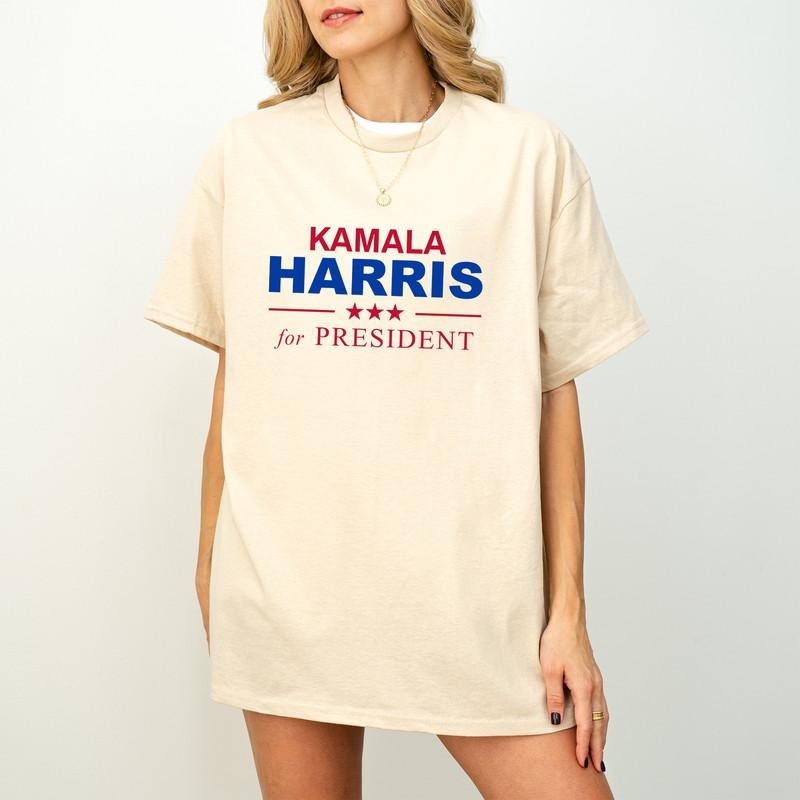 Kamala Harris 2024 Shirt Madam President Kamala Rally Shirt Presidential Election 2024 T-Shirts