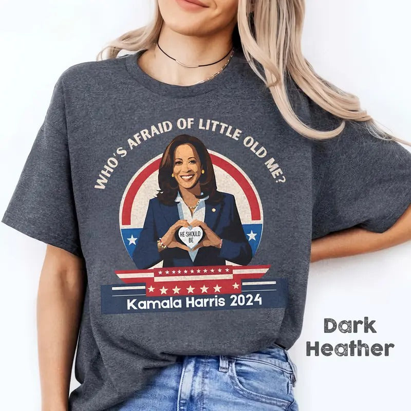 Kamala Harris 2024 Shirt WAOLOM Tortured Poets Shirt Madam President Presidential Election 2024 Vote 2024 T-Shirts
