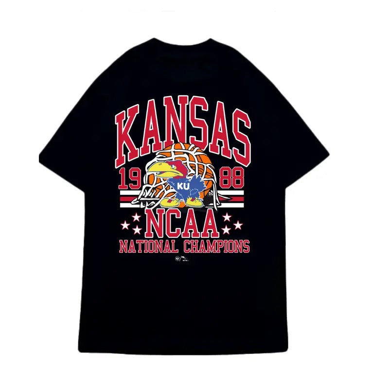 Kansas 1988 NCAA Champions Vintage T-Shirts