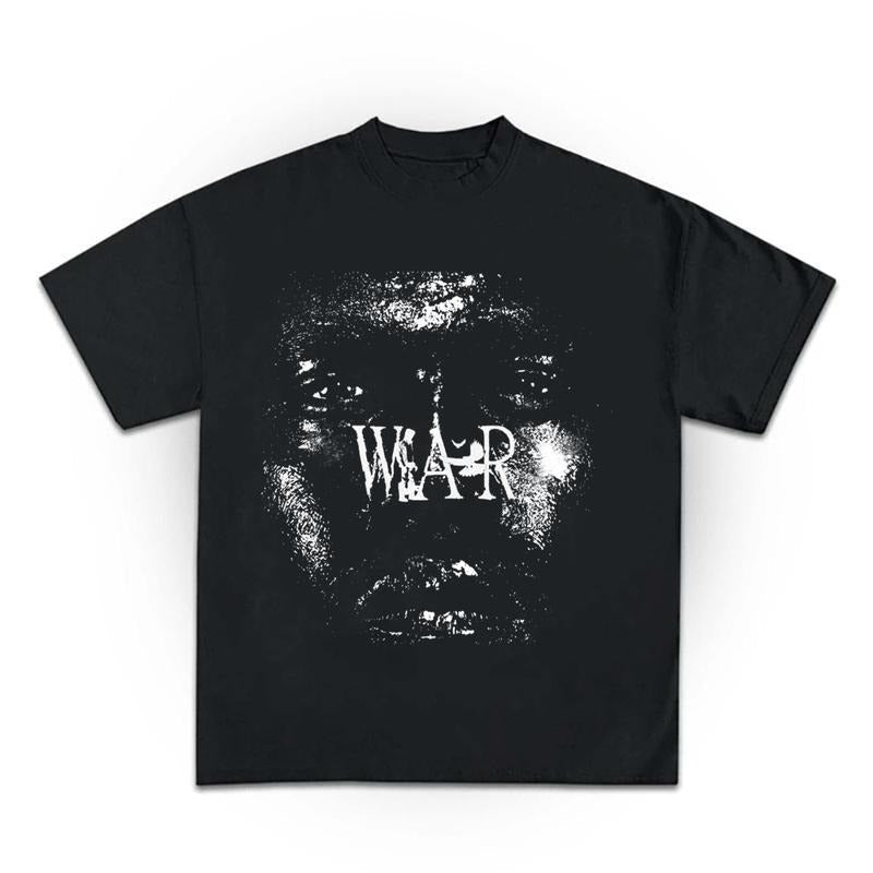 Kanye W Face Kanye W WAR New Album 2025 Rap Hip Hop Fans T-Shirts