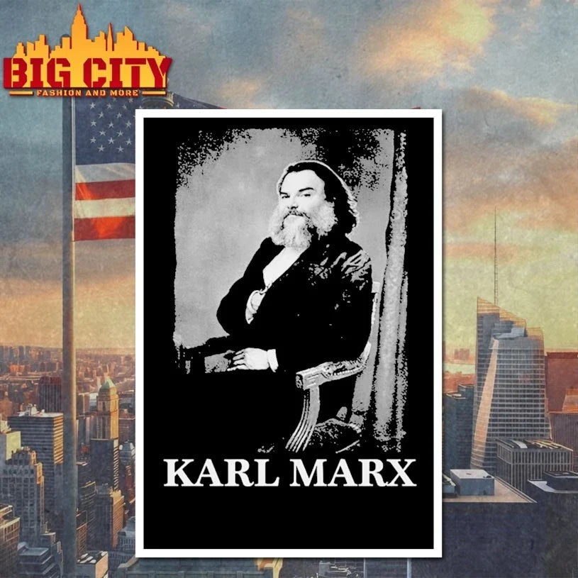 Karl Marx Jack Black t-shirt