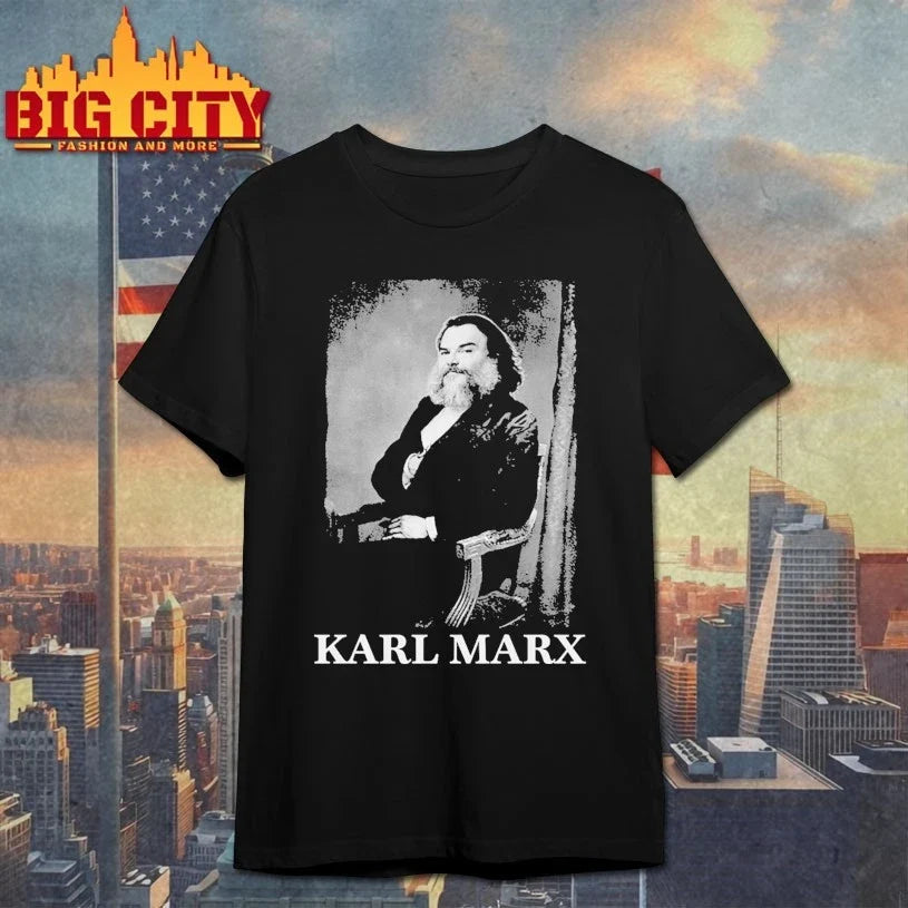 Karl Marx Jack Black t-shirt
