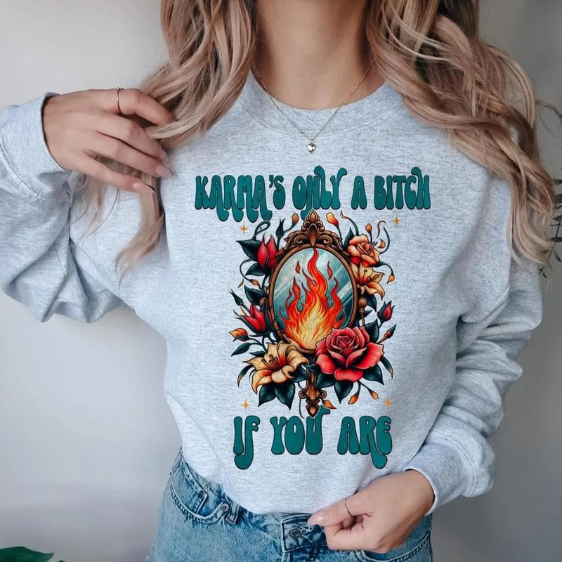 Karma Is Only B If You Are DTF Transfers THIS IS NOT SHIRT T-Shirts