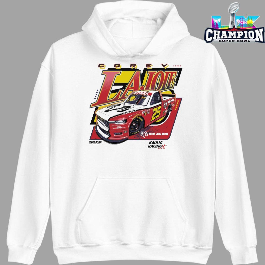 Kaulig Racing X Ram Corey Lajoie Throwback Shirt