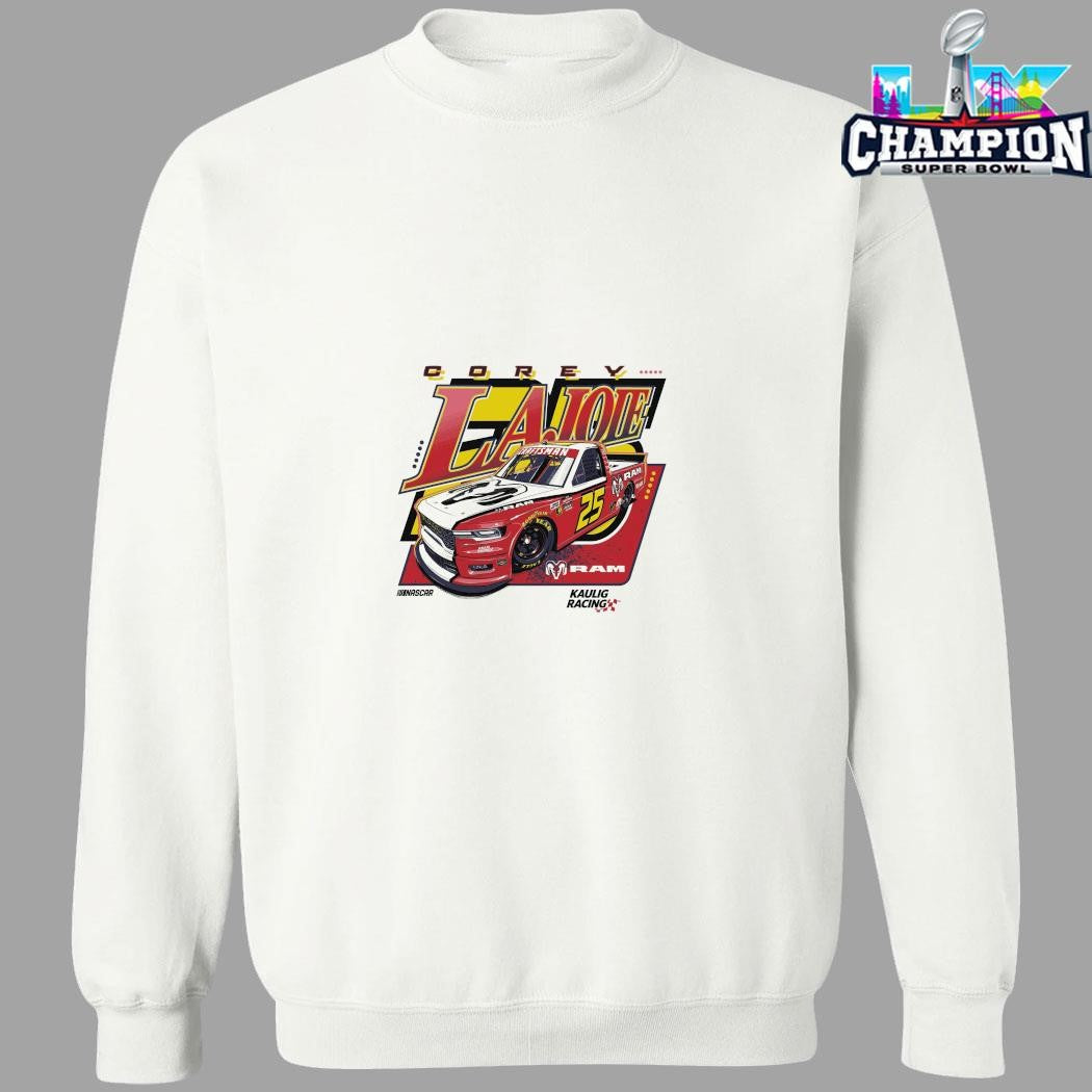 Kaulig Racing X Ram Corey Lajoie Throwback Shirt