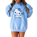 Kawaii Blueberry Cow Tumblr VSCO Option Available Teenage Cute Girl T-Shirts