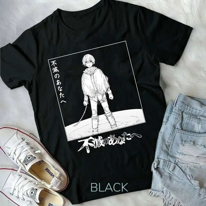 Kawaii Fushi Joan Your Eternity Manga Anime Black New S 4XL T-Shirts