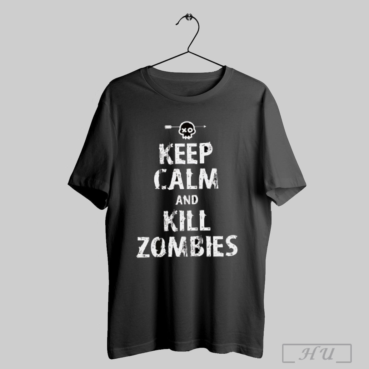 Keep Calm And Kill Zombies T Shirts