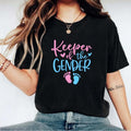 Keeper Gender Matching Gender Reveal Party Baby Announcement Shirt T-Shirts