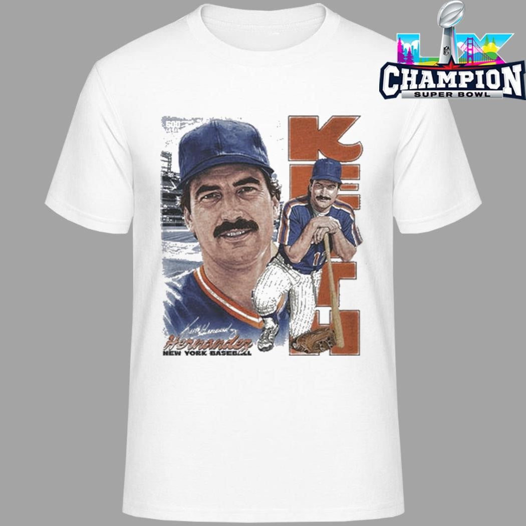 Keith Hernandez New York M Vintage Name And Number F&amp;b Shirt