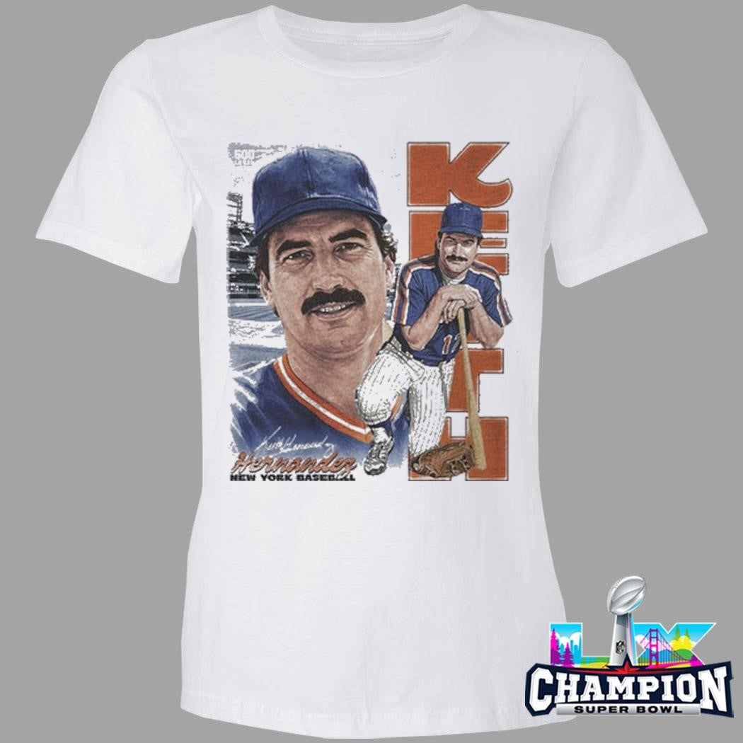 Keith Hernandez New York M Vintage Name And Number F&amp;b Shirt