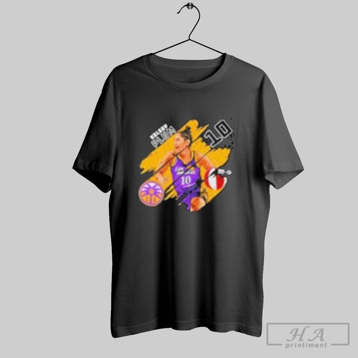 Kelsey Plum Los Angeles Sparks Stripes