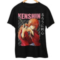 Kenshin Anime Shirt Rurouni Kenshin Samurai Shirt 90s Anime Shirt T-Shirts