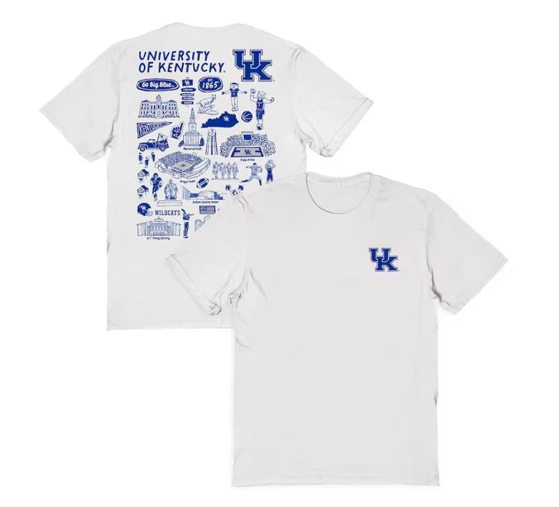 Kentucky Wildcats Impressions Artwork Relaxed Fit Kentucky Wildcats T-Shirts