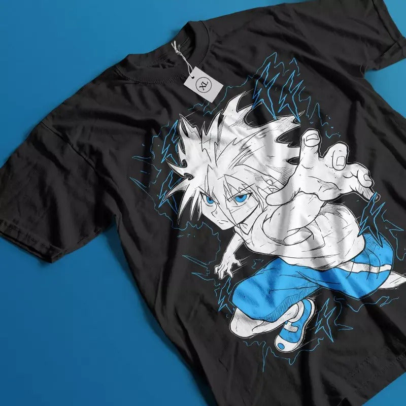 Killua Gon Hunter X Hunter HXH Anime Hisoka Meruem Hisoka Shirt T-Shirts