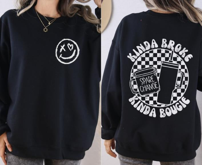 Kinda Broke Kinda Bougie T-Shirts