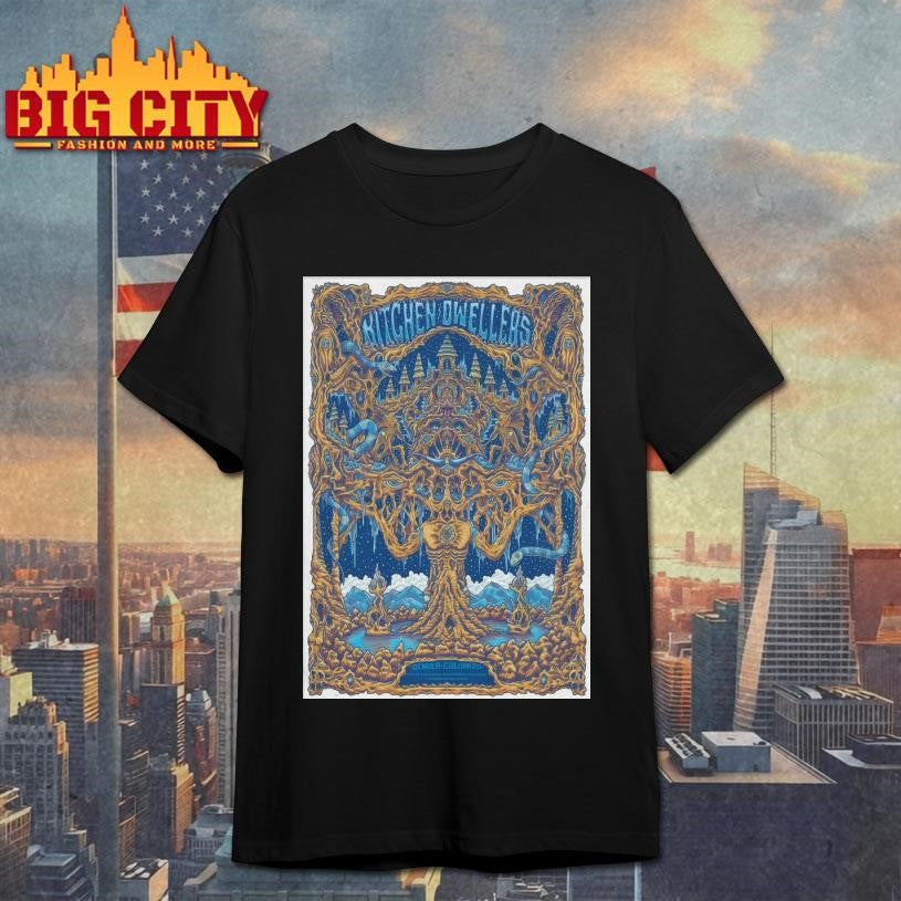 Kitchen Dweller Jan 22-23 Cervantes’ Masterpiece Ballroom Denver CO Poster Shirt
