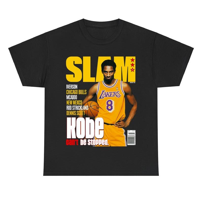 Kobe Bryant Slam Cover Kobe Can'T Be Stopped Lover Basketball Shirt T-Shirts