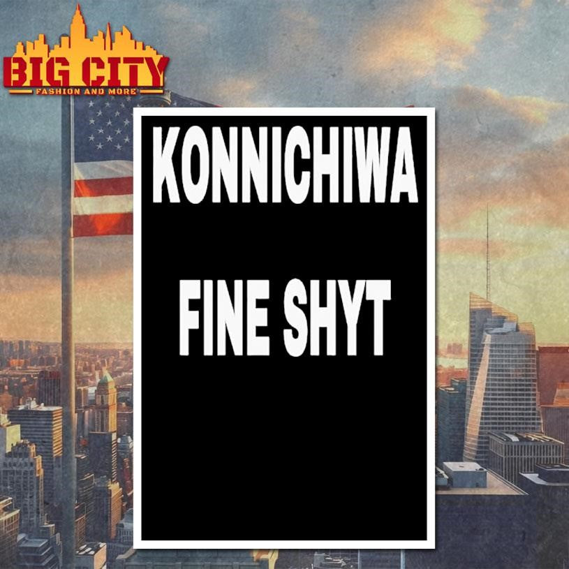 Konnichiwa Fine Shy Shirt