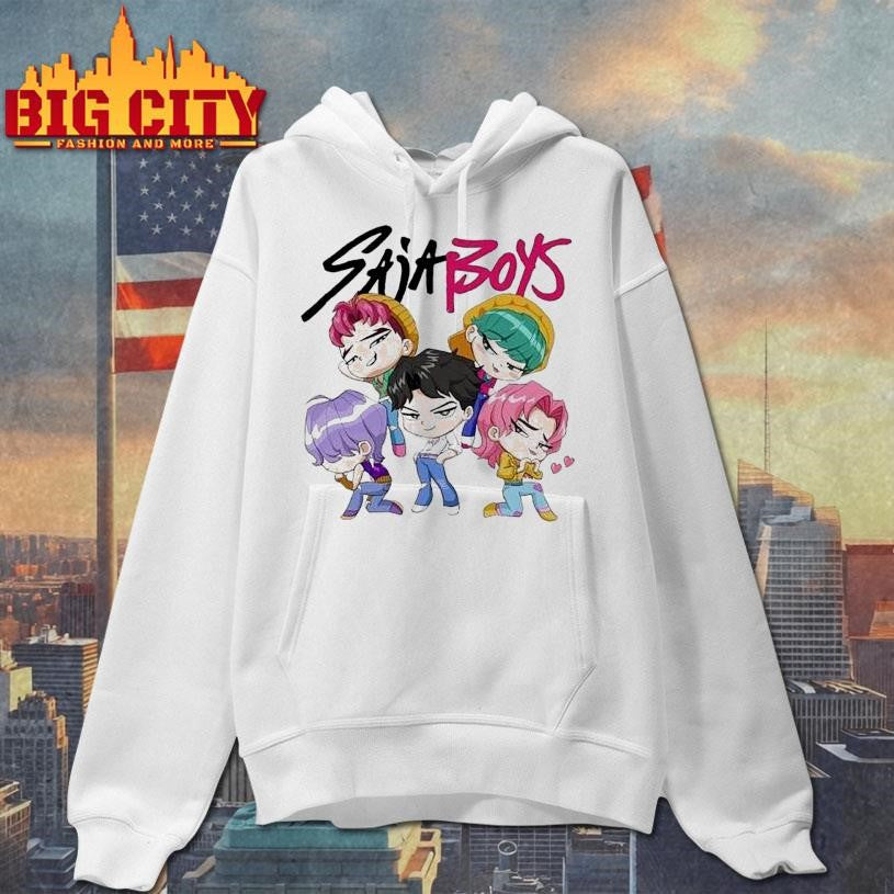 Kpop Demon Hunters Saja Boys Chibi Shirt