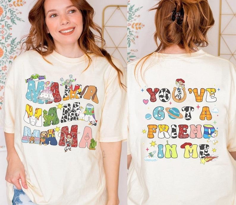Krystle Dizon Two Sided T0y St0ry Mama You Got Friend Me Smooth Fabric Comfy Everyday Fit T-Shirts