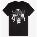 Kuromi Heavy Metal Boyfriend Fit T-Shirts