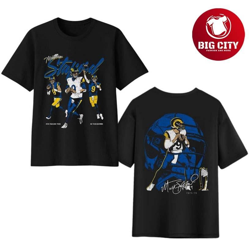 LA Rams Matthew Stafford Signature MVP Two Sided Shirt