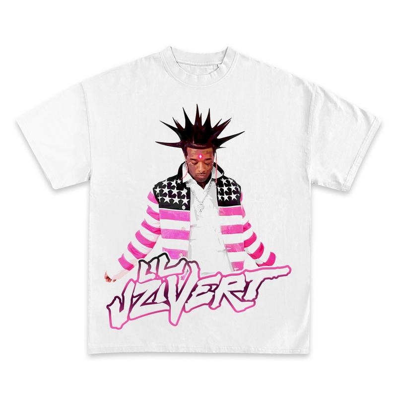 LIL UZI VERT PINK BOOTLEG STREETWEAR T-Shirts