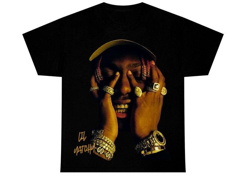 LIL YATCHY Hip Hop Shirt Retro 90s Shirt T-Shirts