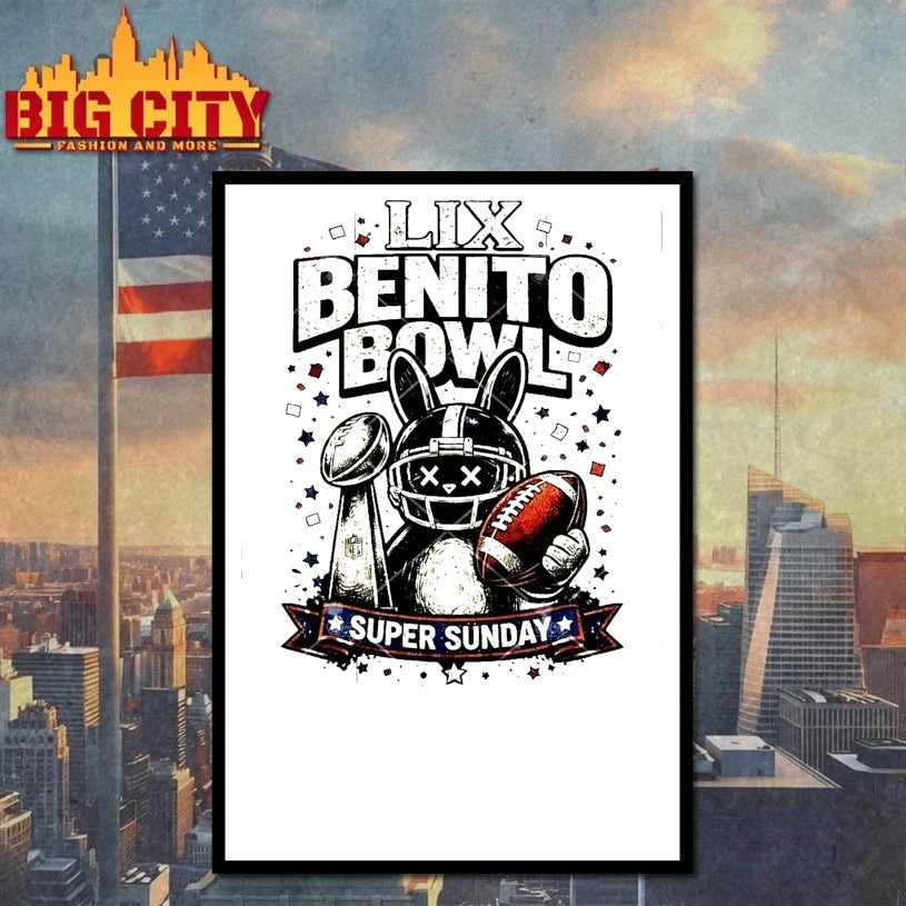 LIX Benito Bowl Super Sunday Football t-shirt