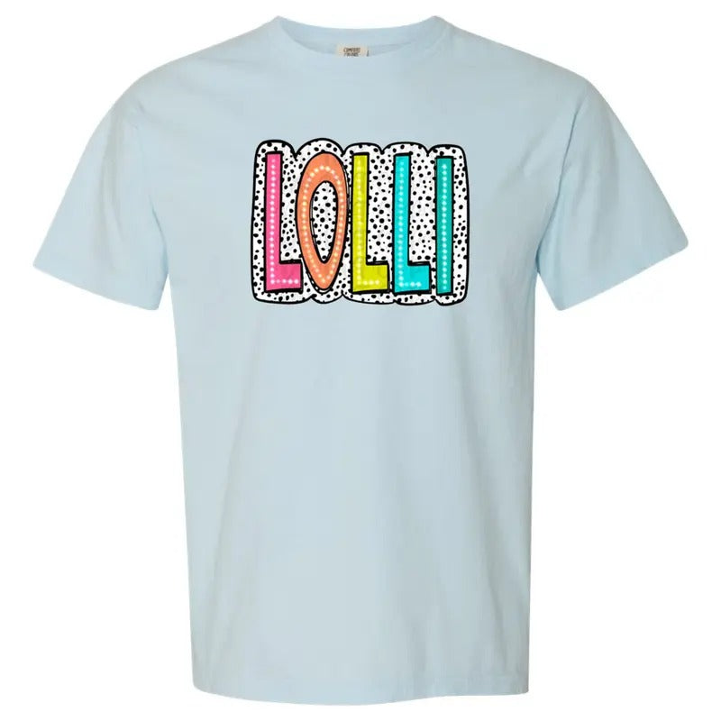 LOLLI Neon Spotted Comfort Colors T-Shirts